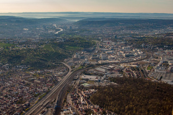 District Zuffenhausen in Stuttgart in the state Baden-Wuerttemberg, Germany