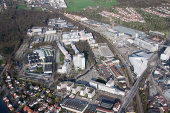 Porsche Plant 4 in the district Zuffenhausen in Stuttgart in the state Baden-Wuerttemberg, Germany