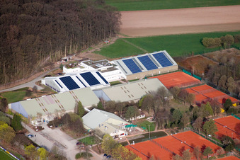 Württemberg Tennis Association, Emerholzweg in the district Stammheim in Stuttgart in the state Baden-Wuerttemberg, Germany