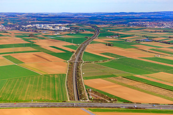 Langesfeld railway tunnel under the A81 in Möglingen in the state Baden-Wuerttemberg, Germany