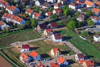 New development area Unteres Rappenfeld x An den Thoräckern in the district Mörlheim in Landau in der Pfalz in the state Rhineland-Palatinate, Germany