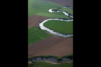 Carignan in the state Ardennes, France out of the air