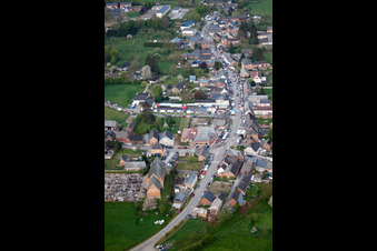 Aerial photograpy of Marly-Gomont in the state Aisne, France