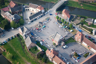 Vendhuile in the state Aisne, France out of the air