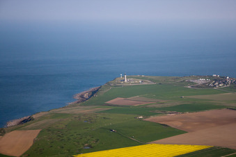 French coast of the channel Cap Le Gris Nez in Lille in Nord-Pas-de-Calais Picardy, France