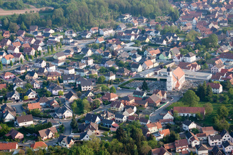Drone recording of Mothern in the state Bas-Rhin, France