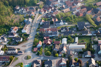 Drone image of Mothern in the state Bas-Rhin, France