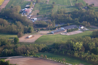 Aerial photograpy of Mothern in the state Bas-Rhin, France
