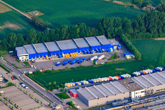 REBER Logistics Group and Nolte Möbel GmbH & Co. KG in Germersheim in the state Rhineland-Palatinate, Germany