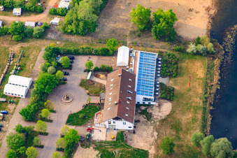 Hotel Darstein at the Adriatic Pond in Altrip in the state Rhineland-Palatinate, Germany