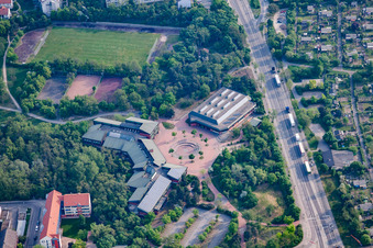 Konrad Duden Secondary School in the district Rheinau in Mannheim in the state Baden-Wuerttemberg, Germany