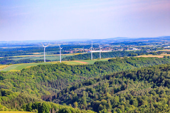 Gerstfeld Hohe wind farm in Vinningen in the state Rhineland-Palatinate, Germany