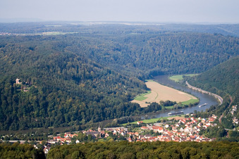 Neckargerach in the state Baden-Wuerttemberg, Germany