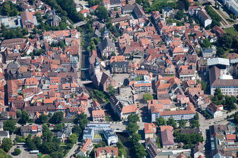 St. Martin's Church in Ettlingen in the state Baden-Wuerttemberg, Germany
