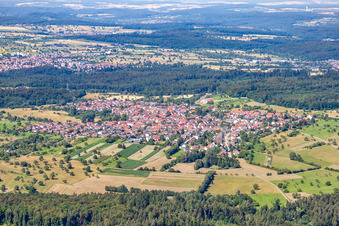 From the southwest in the district Spielberg in Karlsbad in the state Baden-Wuerttemberg, Germany