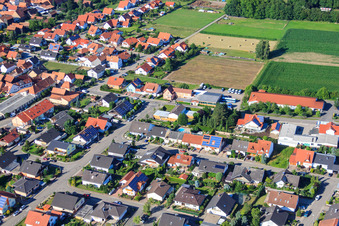 Raiffeisenring x Kirchstr in Hatzenbühl in the state Rhineland-Palatinate, Germany