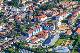 Buchstraße and Ludoviciring in Jockgrim in the state Rhineland-Palatinate, Germany