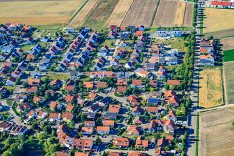 Raiffeisenstr in Rheinzabern in the state Rhineland-Palatinate, Germany