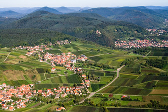 Gleishorbach, Gleiszellen, Klingenmünster, Landeck Castle in the district Gleiszellen in Gleiszellen-Gleishorbach in the state Rhineland-Palatinate, Germany