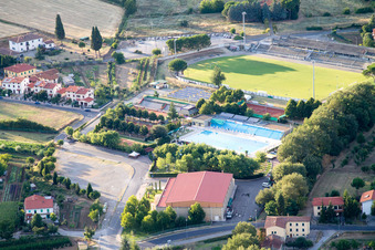 Poggiolo in the state Tuscany, Italy out of the air