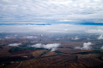 San Giovanni d'Asso in the state Tuscany, Italy