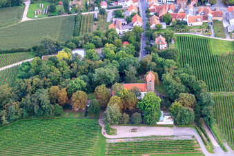 Protest. Church Wollmesheim in the district Wollmesheim in Landau in der Pfalz in the state Rhineland-Palatinate, Germany