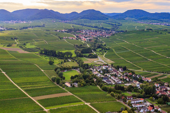 Exit to the west in the district Wollmesheim in Landau in der Pfalz in the state Rhineland-Palatinate, Germany