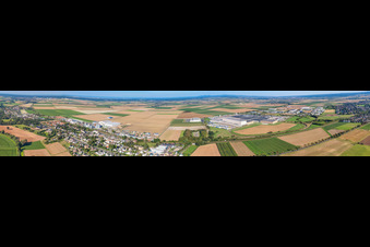 Panorama in the district Ottenheim in Weilerswist in the state North Rhine-Westphalia, Germany