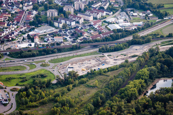 Maximilian Center II in the district Maximiliansau in Wörth am Rhein in the state Rhineland-Palatinate, Germany