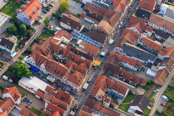 City Festival 2011 in Haupt- and Gartenstr in Kandel in the state Rhineland-Palatinate, Germany