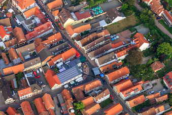City Festival 2011 in Hauptstrasse and Landauer Strasse in Kandel in the state Rhineland-Palatinate, Germany