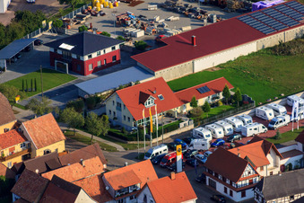 BURG-HAUS GmbH in Minfeld in the state Rhineland-Palatinate, Germany out of the air