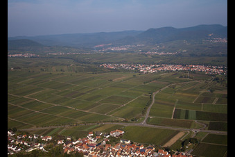 Oblique view of District Arzheim in Landau in der Pfalz in the state Rhineland-Palatinate, Germany