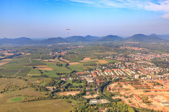 Vauban Quarter from the east in Landau in der Pfalz in the state Rhineland-Palatinate, Germany