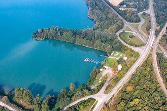 Sailing club in the district Neudorf in Graben-Neudorf in the state Baden-Wuerttemberg, Germany