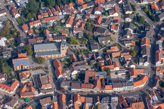 St. Cecilia in Östringen in the state Baden-Wuerttemberg, Germany