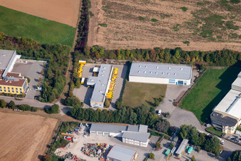 German postal service in the district Dühren in Sinsheim in the state Baden-Wuerttemberg, Germany