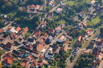Mühlstr in the district Untergimpern in Neckarbischofsheim in the state Baden-Wuerttemberg, Germany