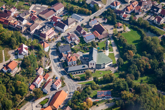 St. Michael in Billigheim in the state Baden-Wuerttemberg, Germany