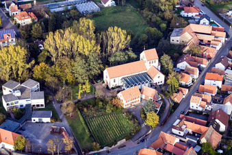 Church building in the village of in Hoerdt in the state Rhineland-Palatinate