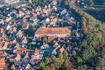 Fire department in the district Neulauterburg in Lauterbourg in the state Bas-Rhin, France