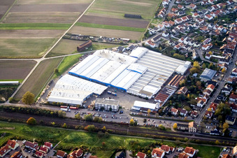 Kardex Remstar Produktion Deutschland GmbH factory premises Kardex-Platz in Bellheim in the state Rhineland-Palatinate, Germany