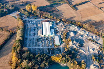 Heidelberg Materials mineral lime in Hagenbach in the state Rhineland-Palatinate, Germany