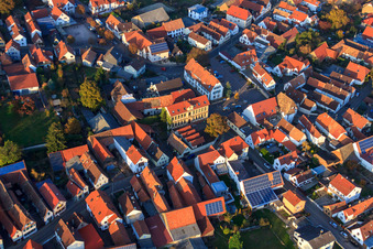 Dalbergstraße and Gerämmestr in Essingen in the state Rhineland-Palatinate, Germany