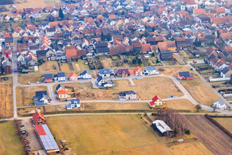 New development area Pfarrer-Anselm-Straße in Hatzenbühl in the state Rhineland-Palatinate, Germany