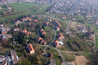 District Altwiesloch in Wiesloch in the state Baden-Wuerttemberg, Germany