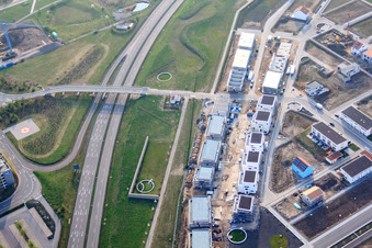 At Hochholzergraben in Walldorf in the state Baden-Wuerttemberg, Germany