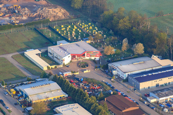 Former disco in Buschurweg in the district Minderslachen in Kandel in the state Rhineland-Palatinate, Germany