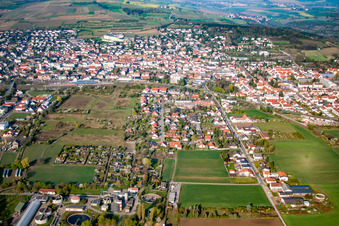 Grünstadt in the state Rhineland-Palatinate, Germany