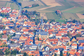 Catholic Church of St. Bartholomew in the district Nieder-Saulheim in Saulheim in the state Rhineland-Palatinate, Germany